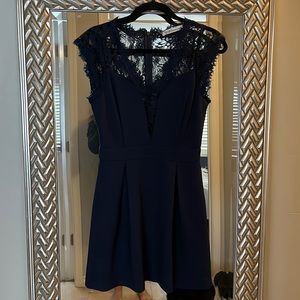 BCBG Navy Dress